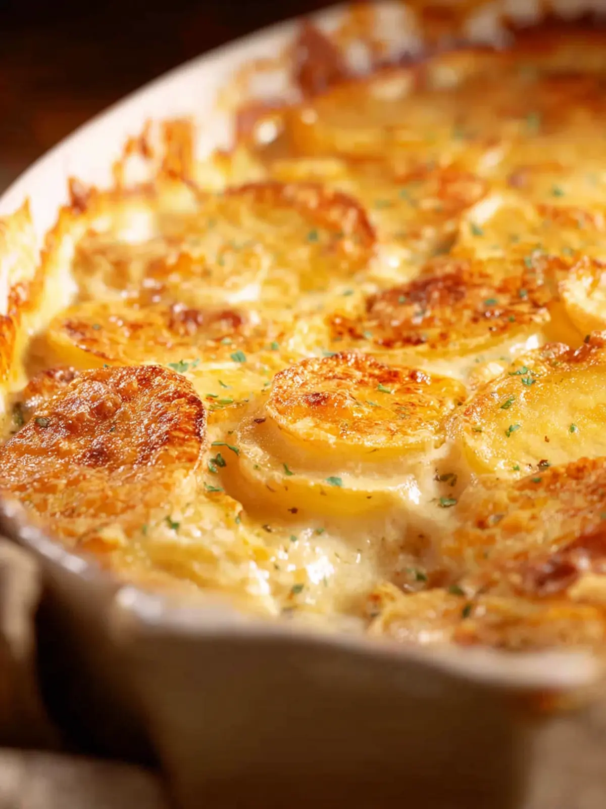 Creamy Scalloped Potatoes First Image