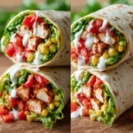 Crunchy Southwestern Chicken Wrap Recipe First Image