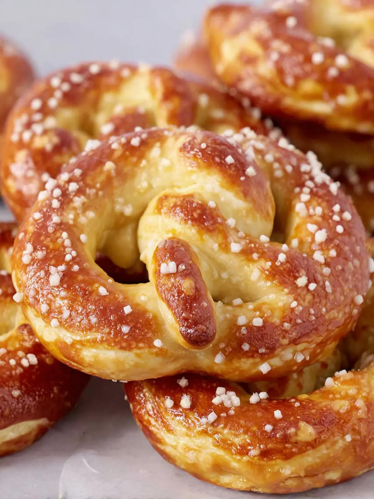Homemade Soft Pretzels Recipe First Image