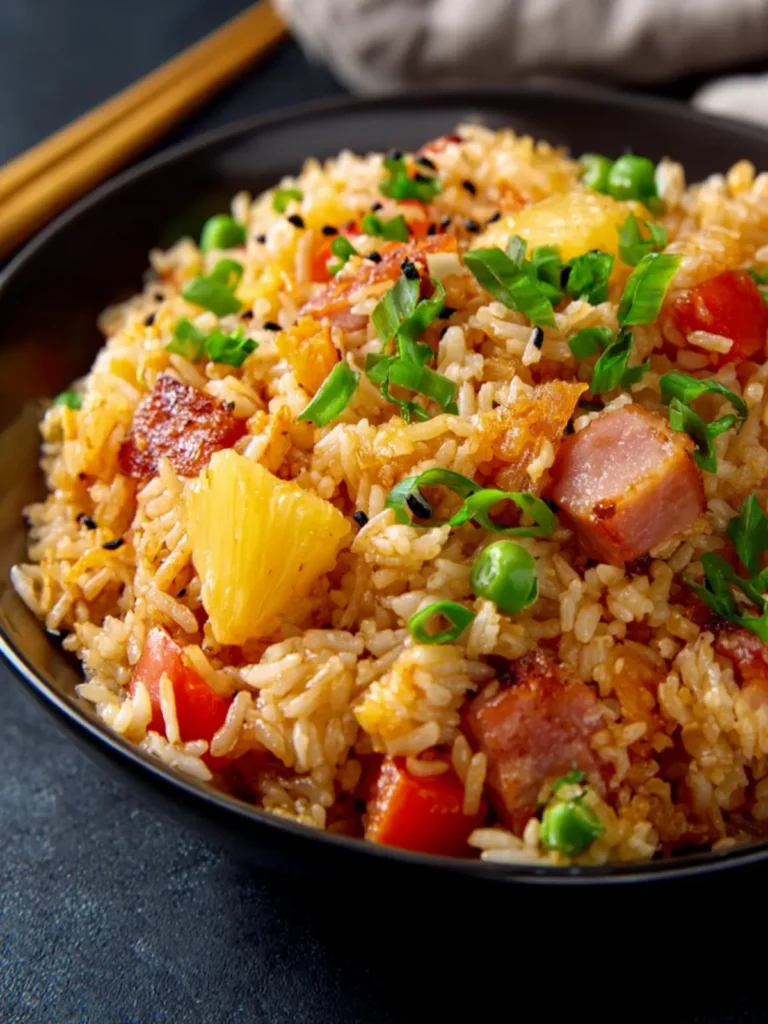 Ham and Pineapple Fried Rice First Image