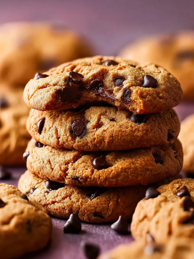 Peanut Butter Chocolate Chip Cookies Recipe First Image