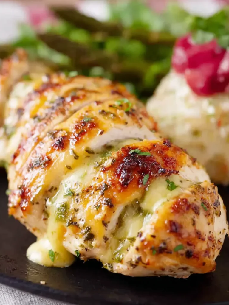 Green Chile Hasselback Chicken Recipe First Image