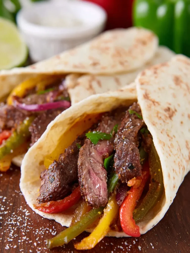 Sheet Pan Beef Fajitas First Image