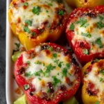Vegetarian Stuffed Peppers First Image