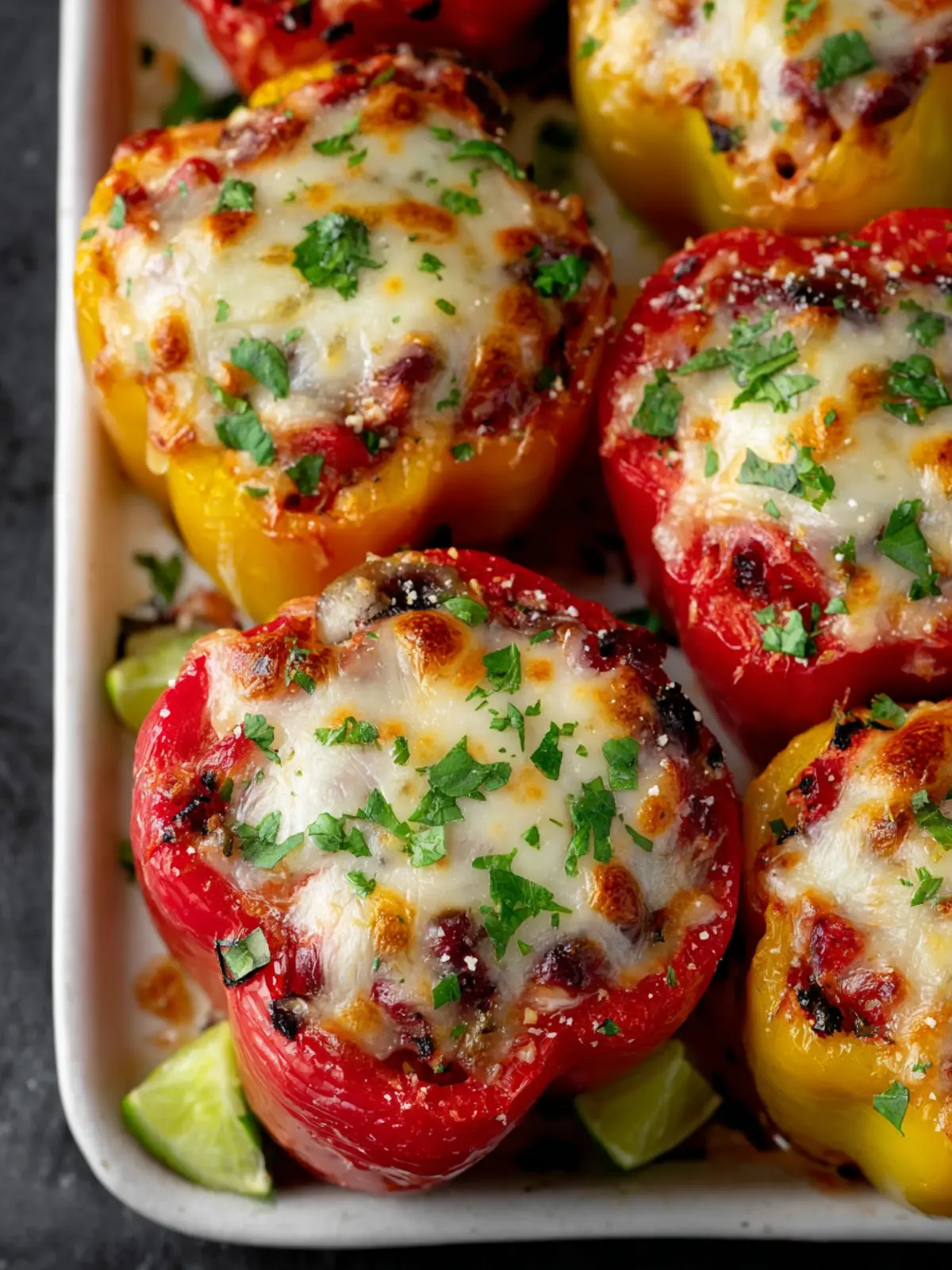 Vegetarian Stuffed Peppers First Image