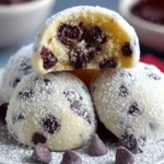 Chocolate Chip Snowball Cookies First Image