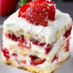 Strawberry Shortcake Icebox Cake First Image