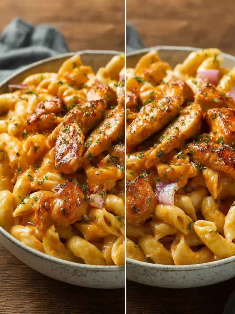 Honey Garlic BBQ Chicken Pasta: A Creamy and Easy Dinner First Image