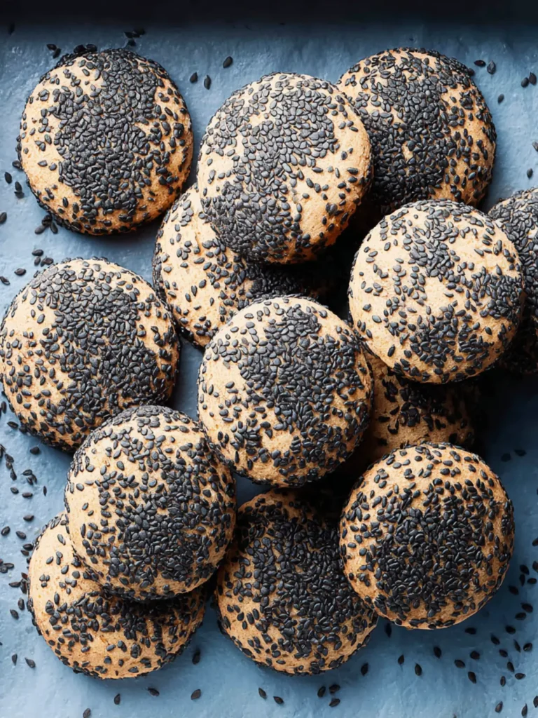 Black Sesame Cookies First Image