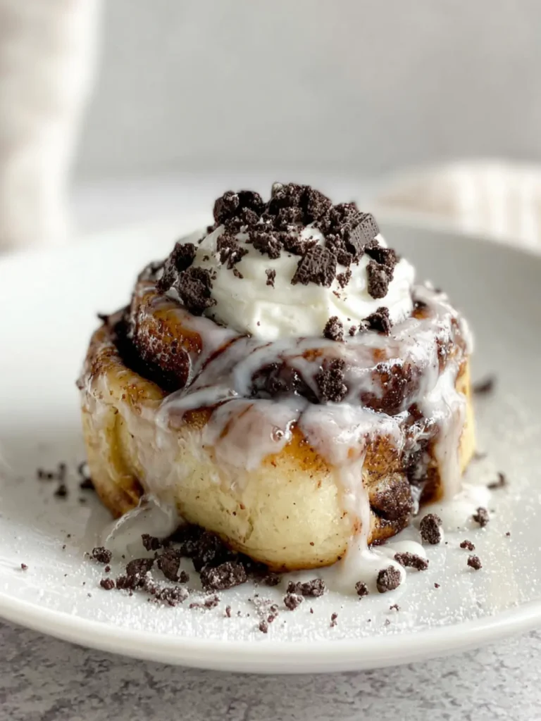 Oreo Cinnamon Roll Recipe First Image