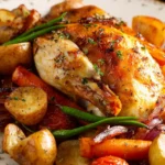 Roasted Chicken and Vegetables First Image