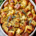 Irresistible Simple Apple Sage Stuffing Recipe for Holidays First Image