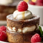 Chocolate Eggnog Souffle Pancakes First Image