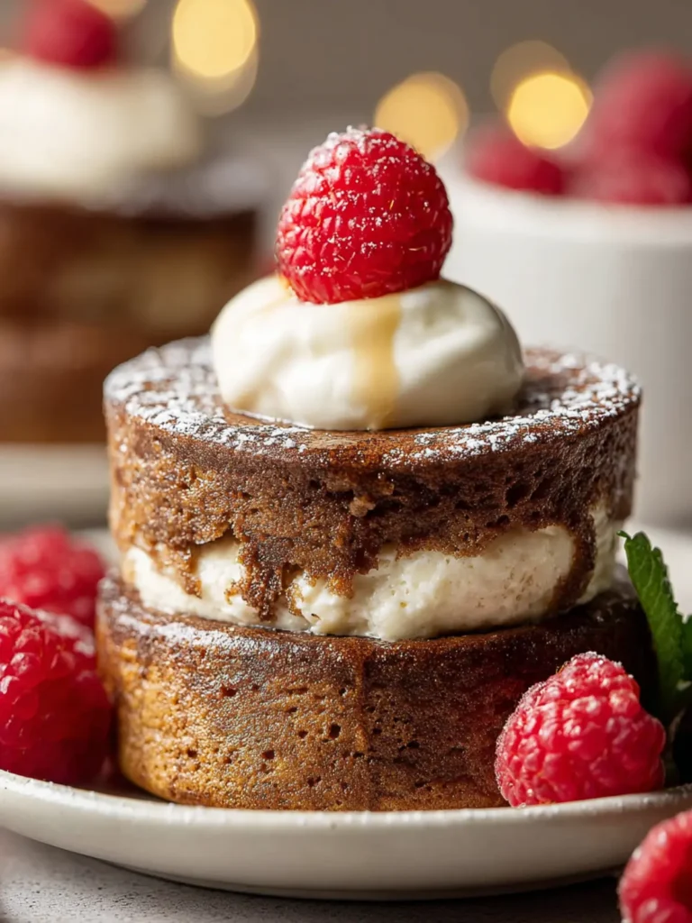 Chocolate Eggnog Souffle Pancakes First Image