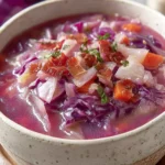 Delicious Red Cabbage Soup, Nourishing & Hearty First Image