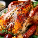 Irresistible Herb Butter Roasted Turkey Recipe for Feast First Image