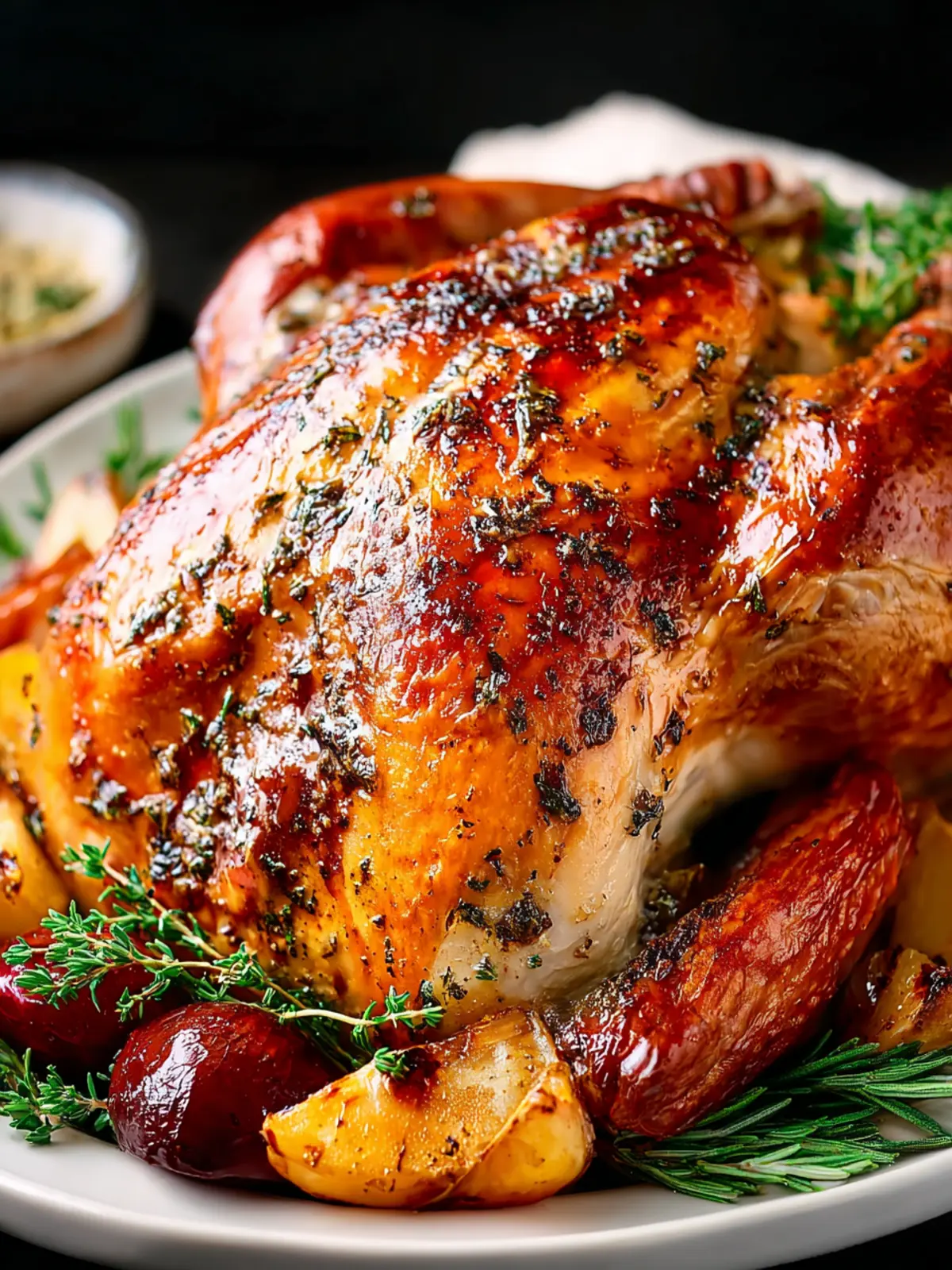 Irresistible Herb Butter Roasted Turkey Recipe for Feast First Image