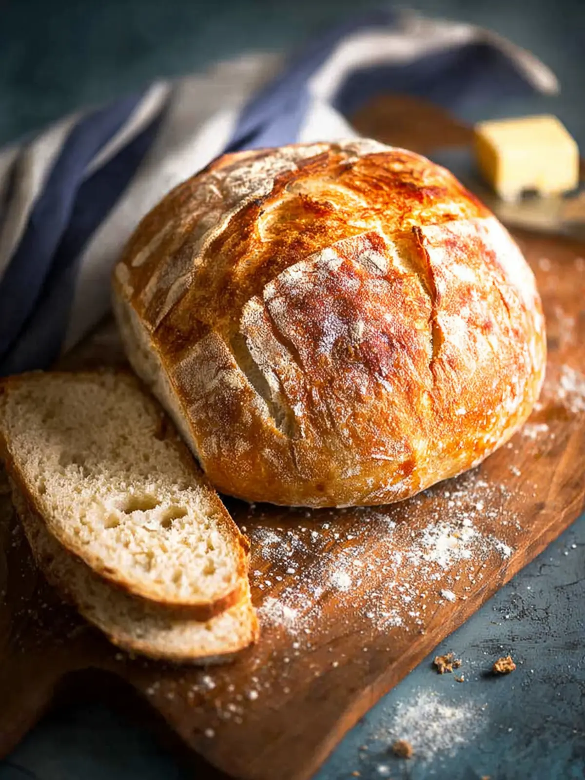 Artisan No Knead Bread First Image