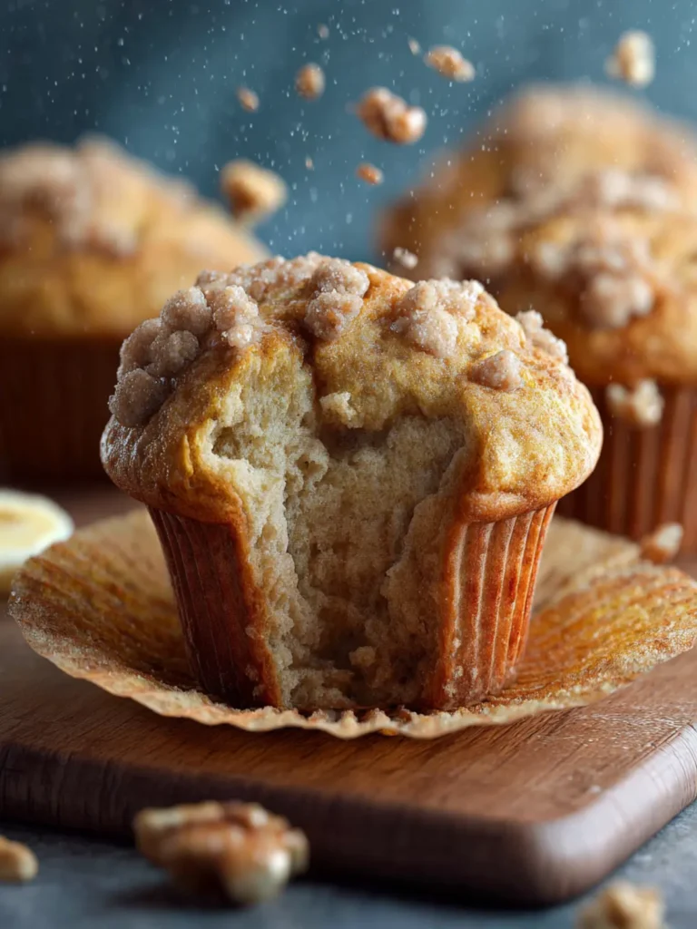 Banana Crunch Muffins First Image