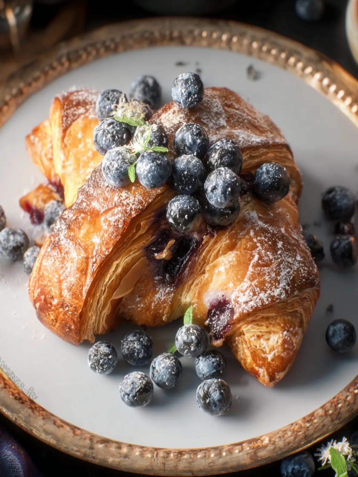 Blueberry Croissant Bake First Image