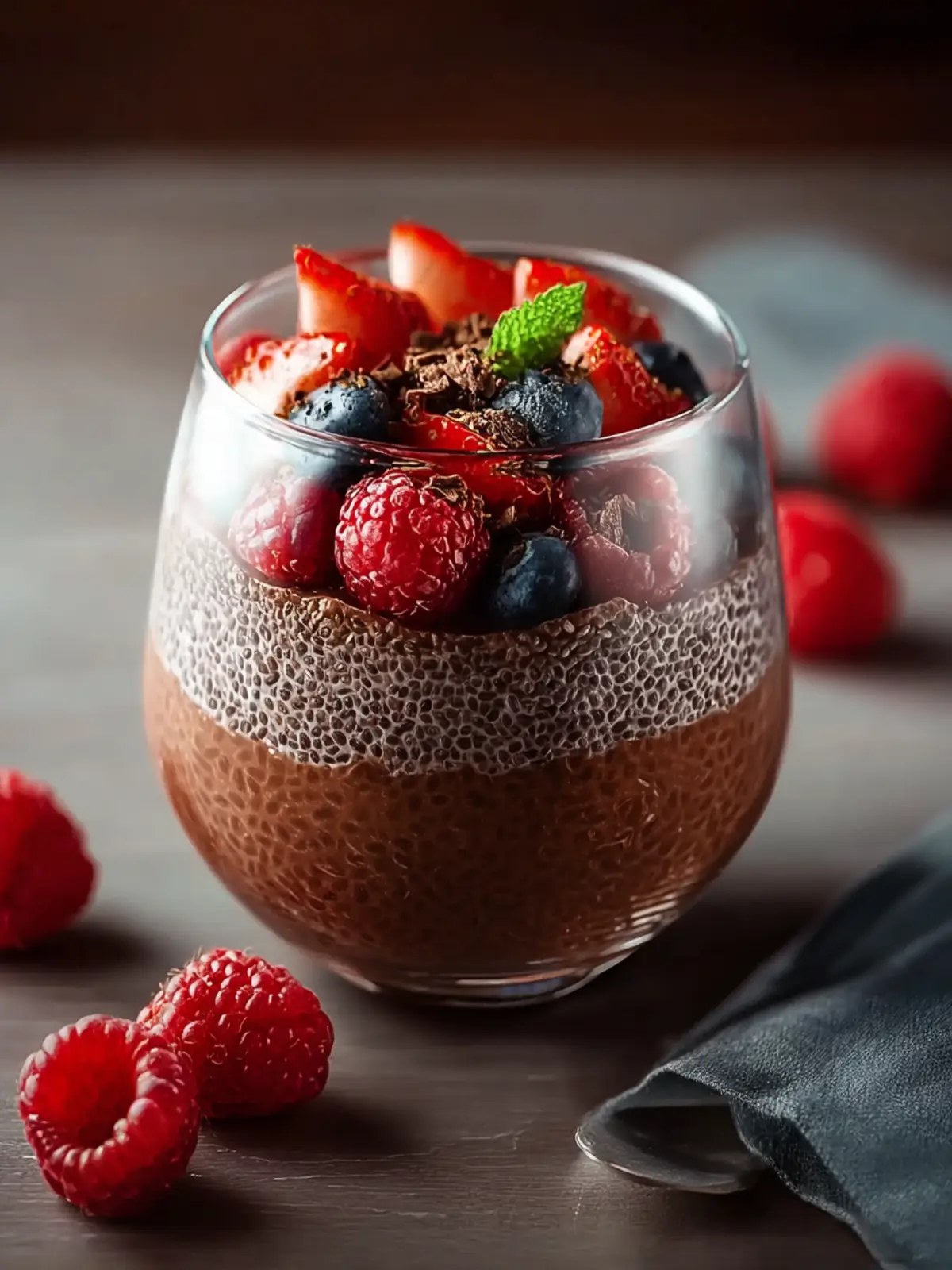 Chocolate Chia Seed Pudding First Image