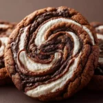 Chocolate Marshmallow Swirl Cookies First Image