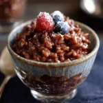 Chocolate Rice Pudding For One First Image