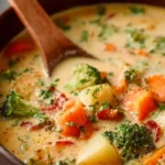 Creamy Vegetable Soup First Image