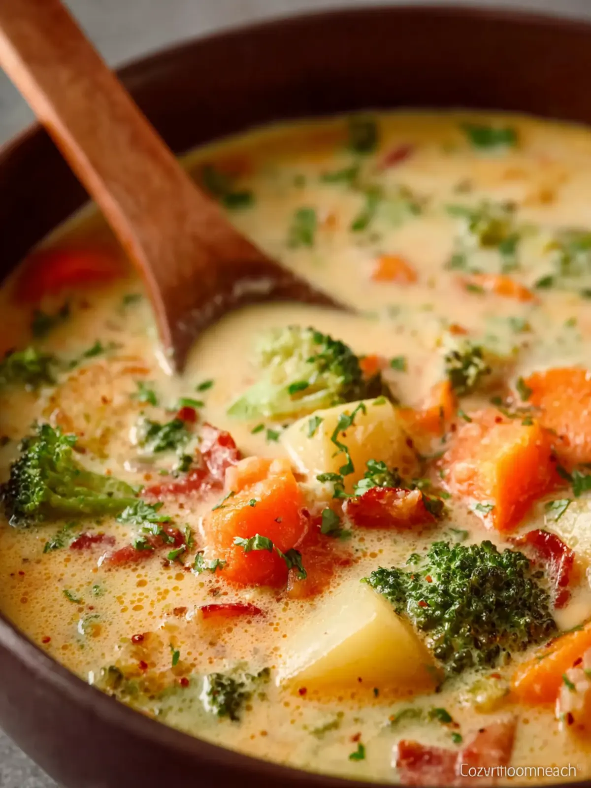 Creamy Vegetable Soup First Image