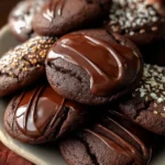 Decadent Chocolate Covered Cookies First Image