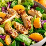 Delicious Mandarin Orange Chicken Salad First Image