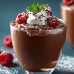 High Protein Chocolate Mousse with Cottage Cheese First Image