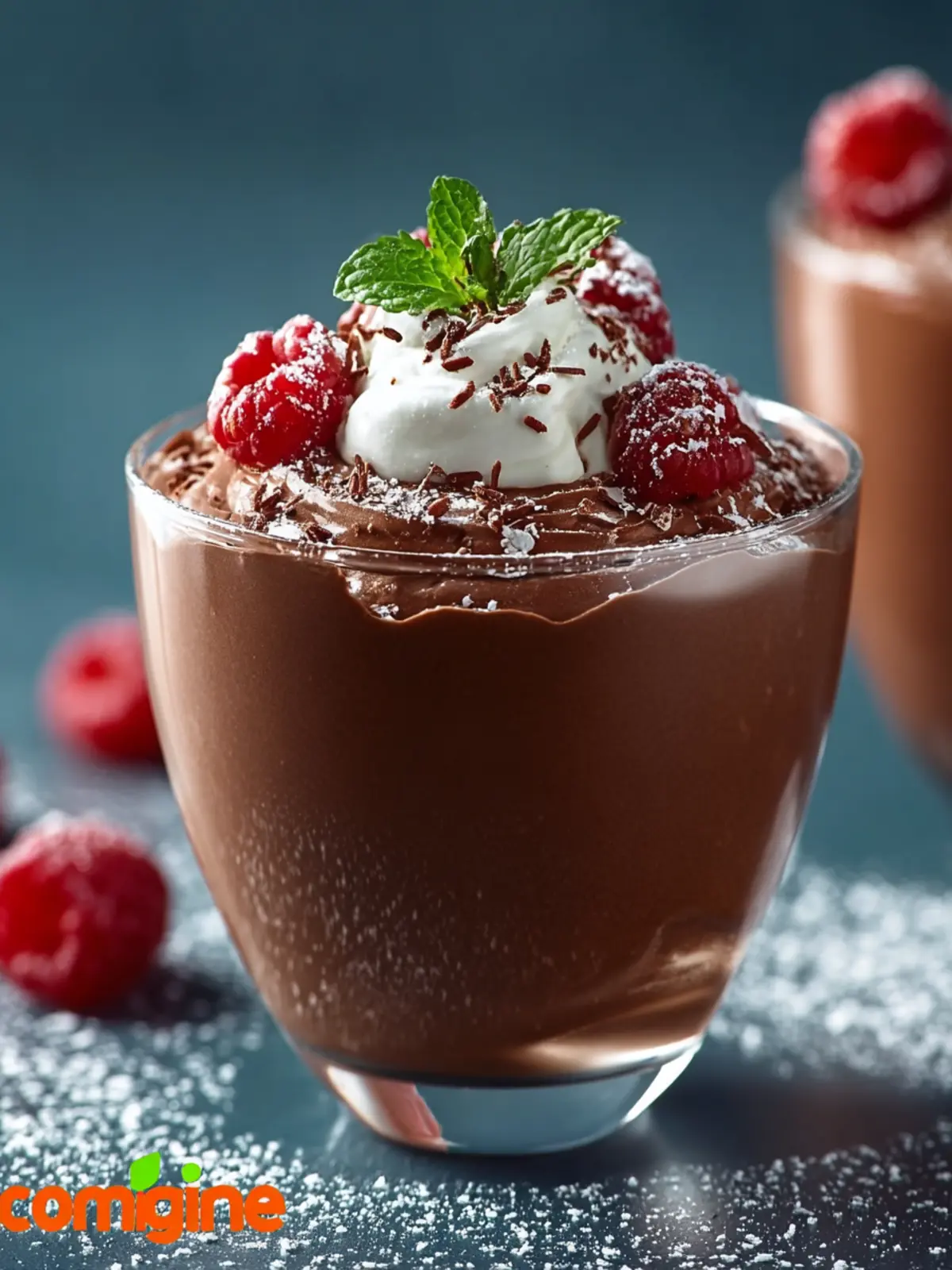 High Protein Chocolate Mousse with Cottage Cheese First Image