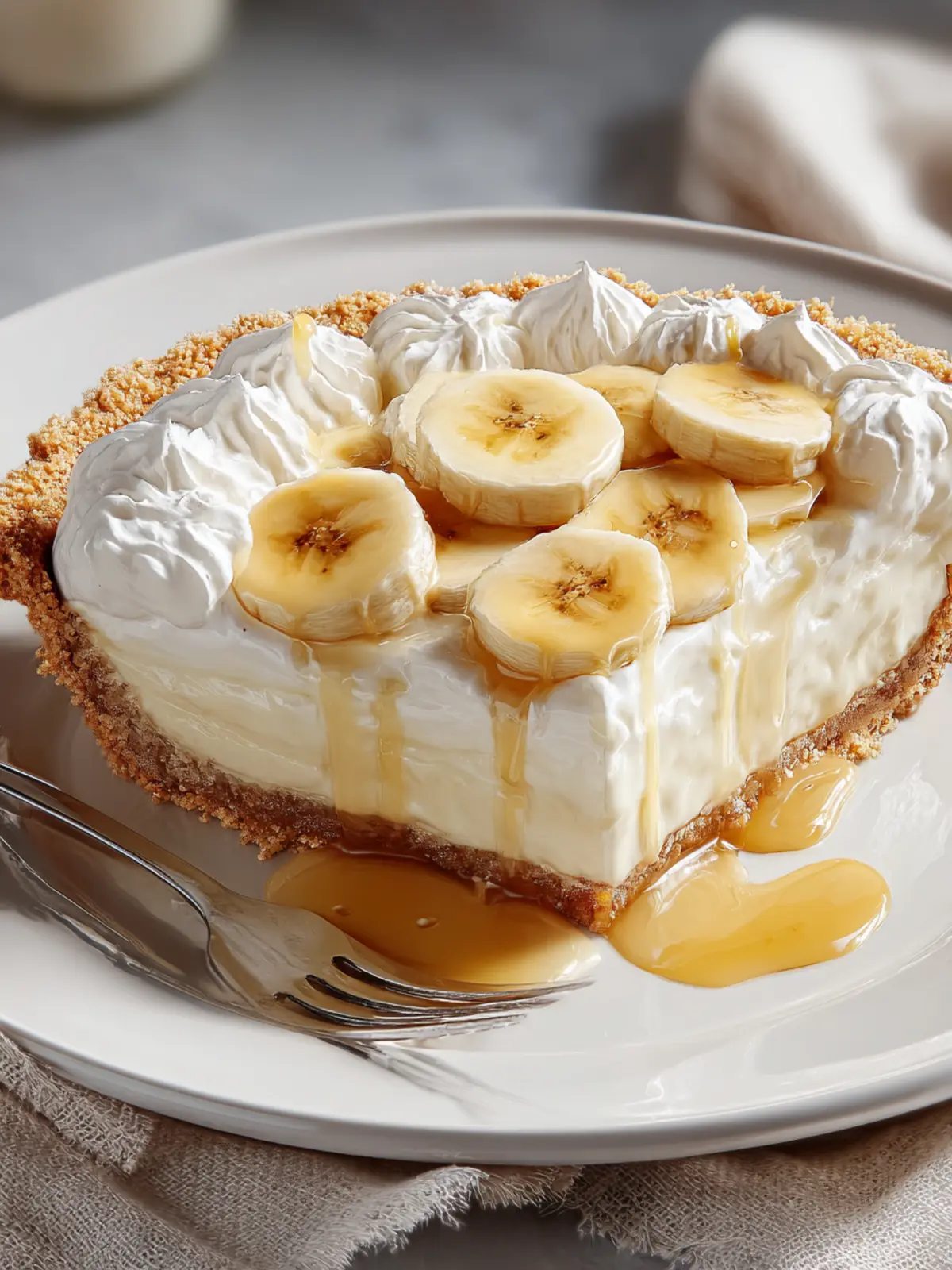Irresistible Banana Cream Pie: A Slice of Joy First Image