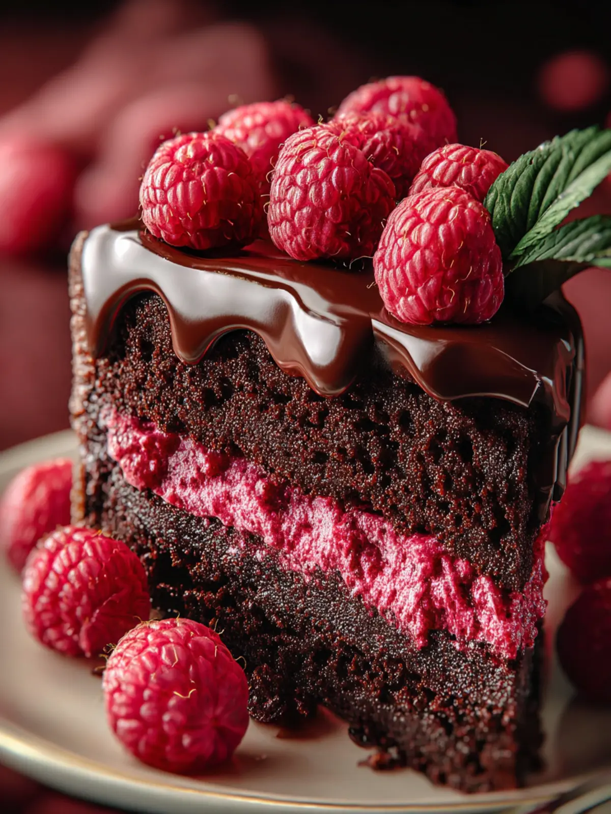 Irresistible Chocolate Raspberry Cake Recipe for Every Occasion First Image