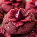 Irresistible Red Velvet Blossom Cookies Recipe to Delight First Image