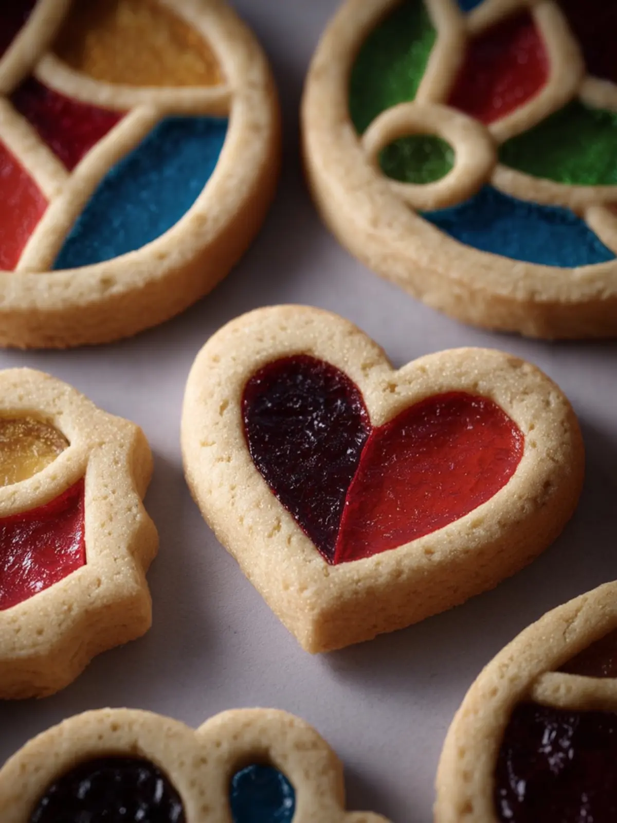 Stained Glass Cookies First Image