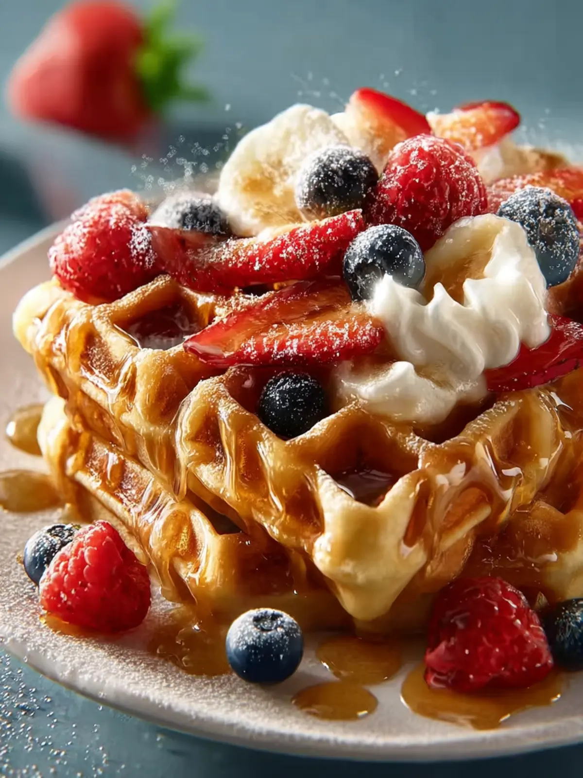 The Best Protein Waffles for a Cozy, Energizing Breakfast First Image