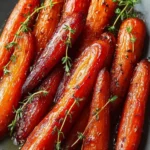 Honey Roasted Carrots with Thyme First Image