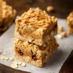 Peanut Butter Oatmeal Bars First Image