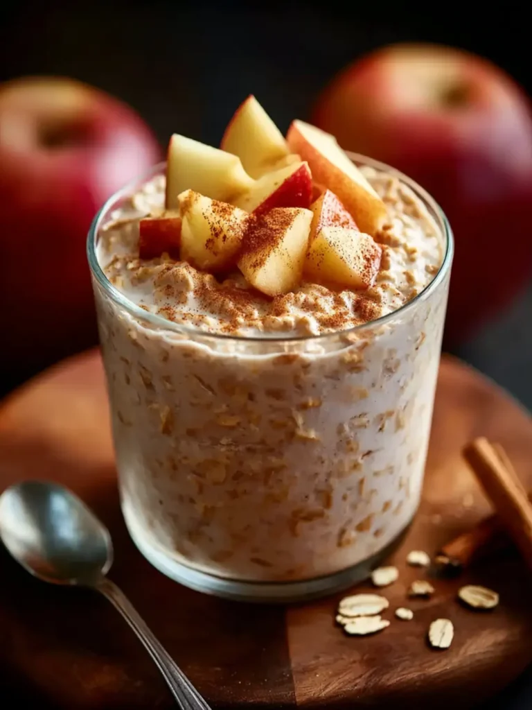 Apple Cinnamon Protein Overnight Oats: An Incredible Ultimate Recipe First Image