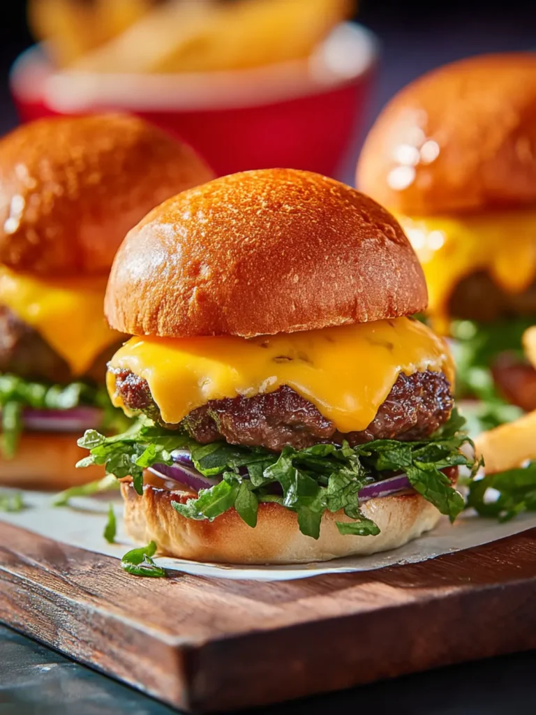 Cheeseburger Sliders First Image