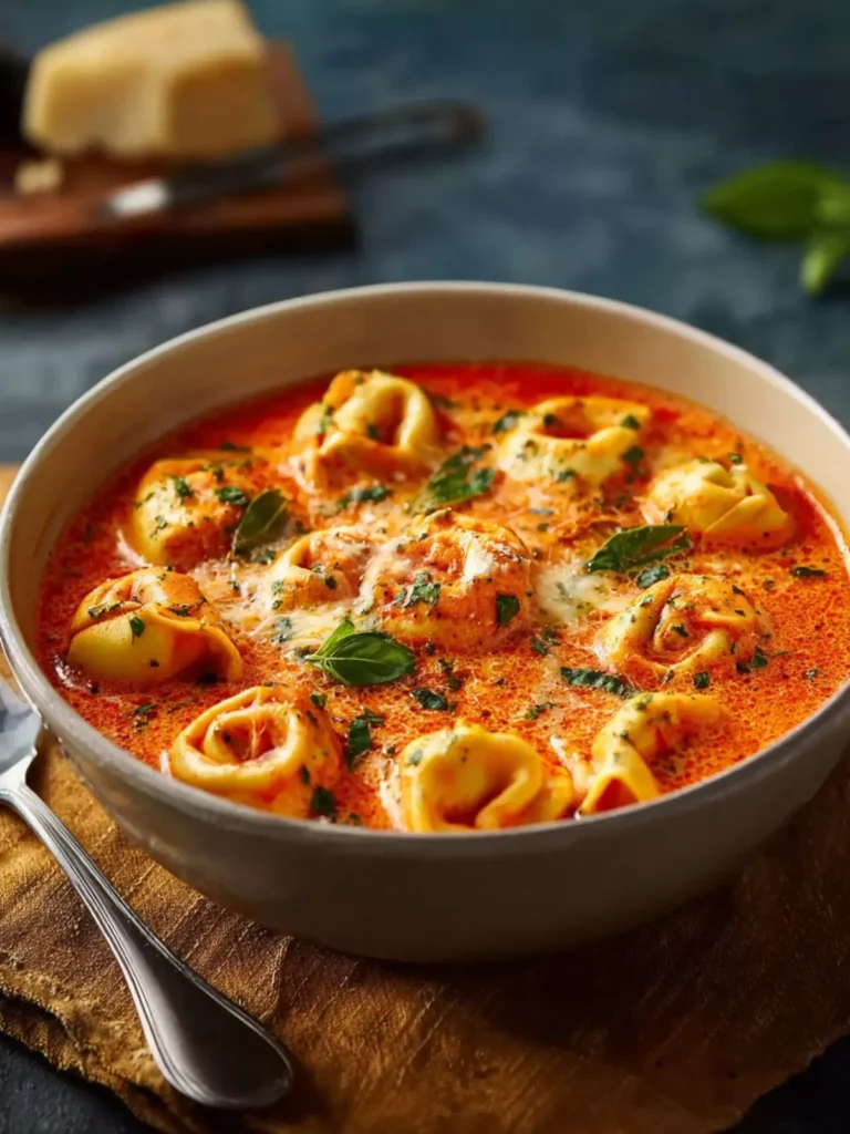 Cheesy Tomato Tortellini Soup: A Bowl of Comfort for Every Season First Image
