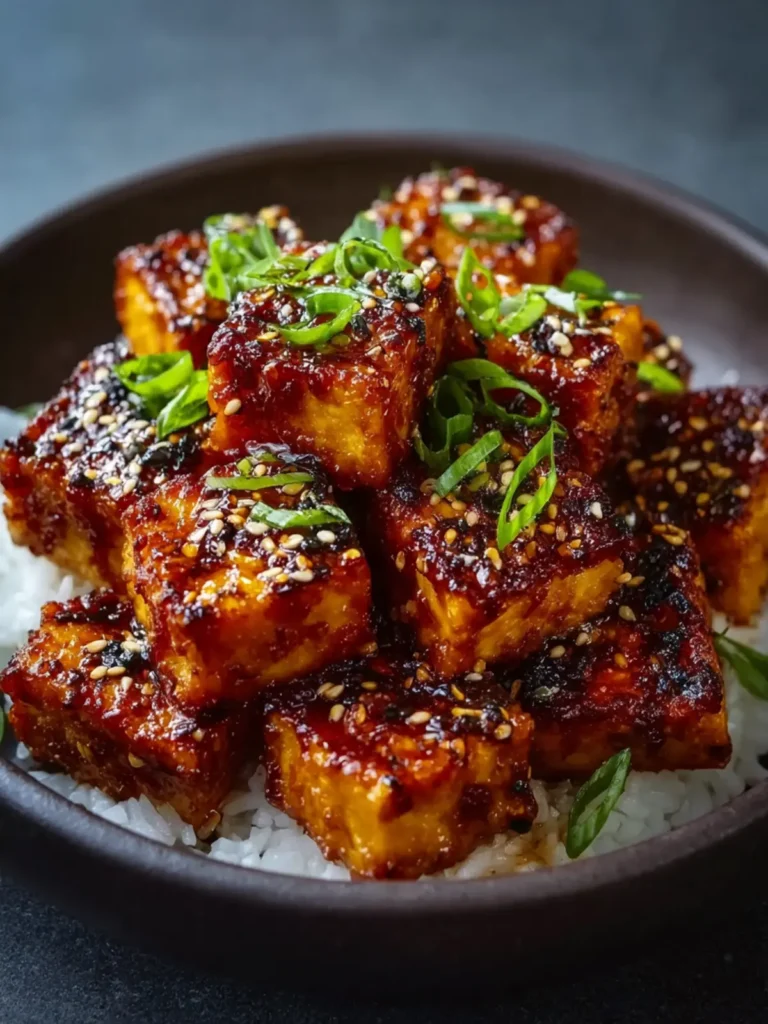 Crispy Honey Garlic Tofu First Image