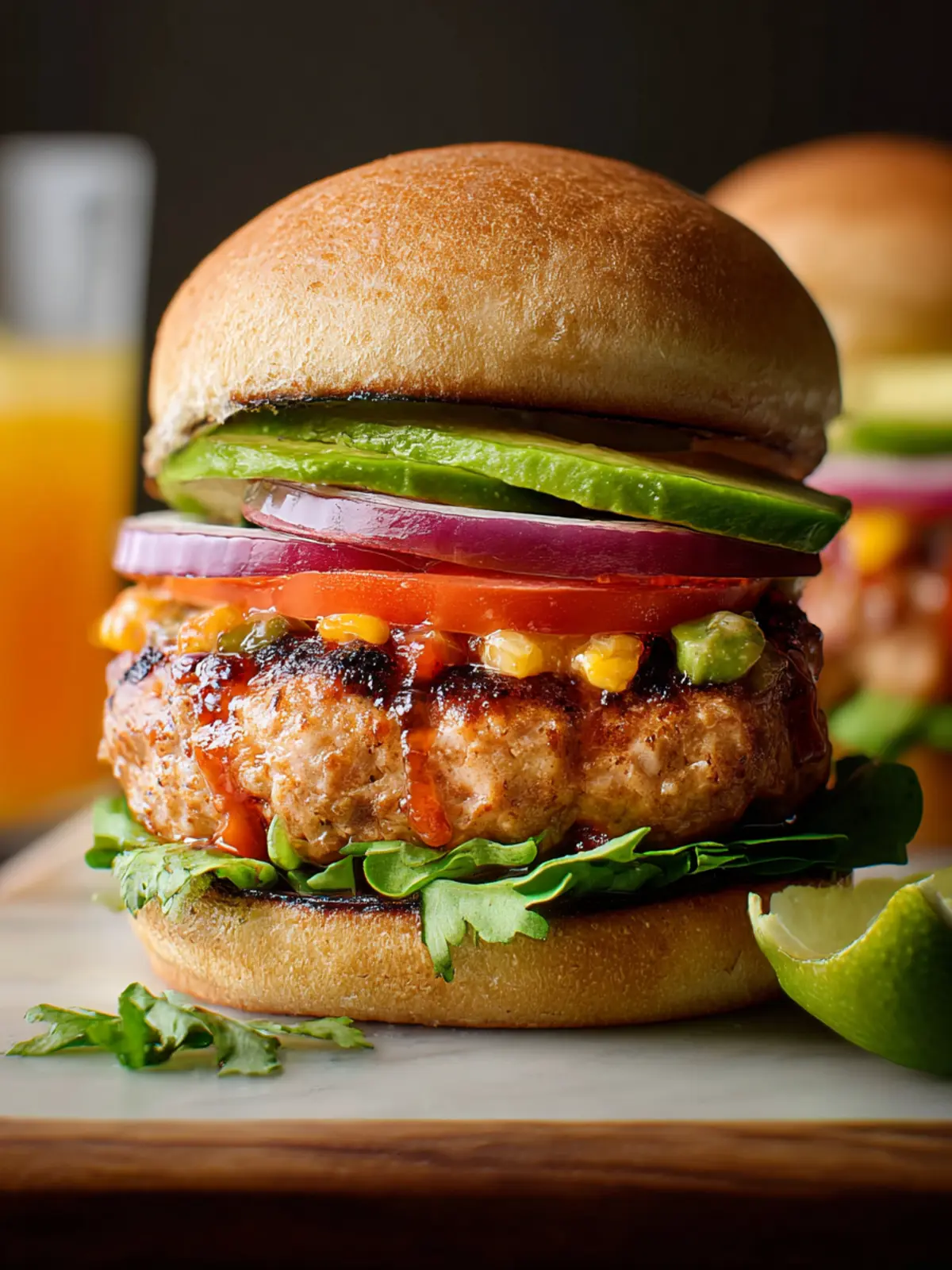 Flavor-Packed Turkey Burgers with Southwest Flavors First Image