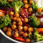 General Tso’s Chickpea Stir Fry First Image