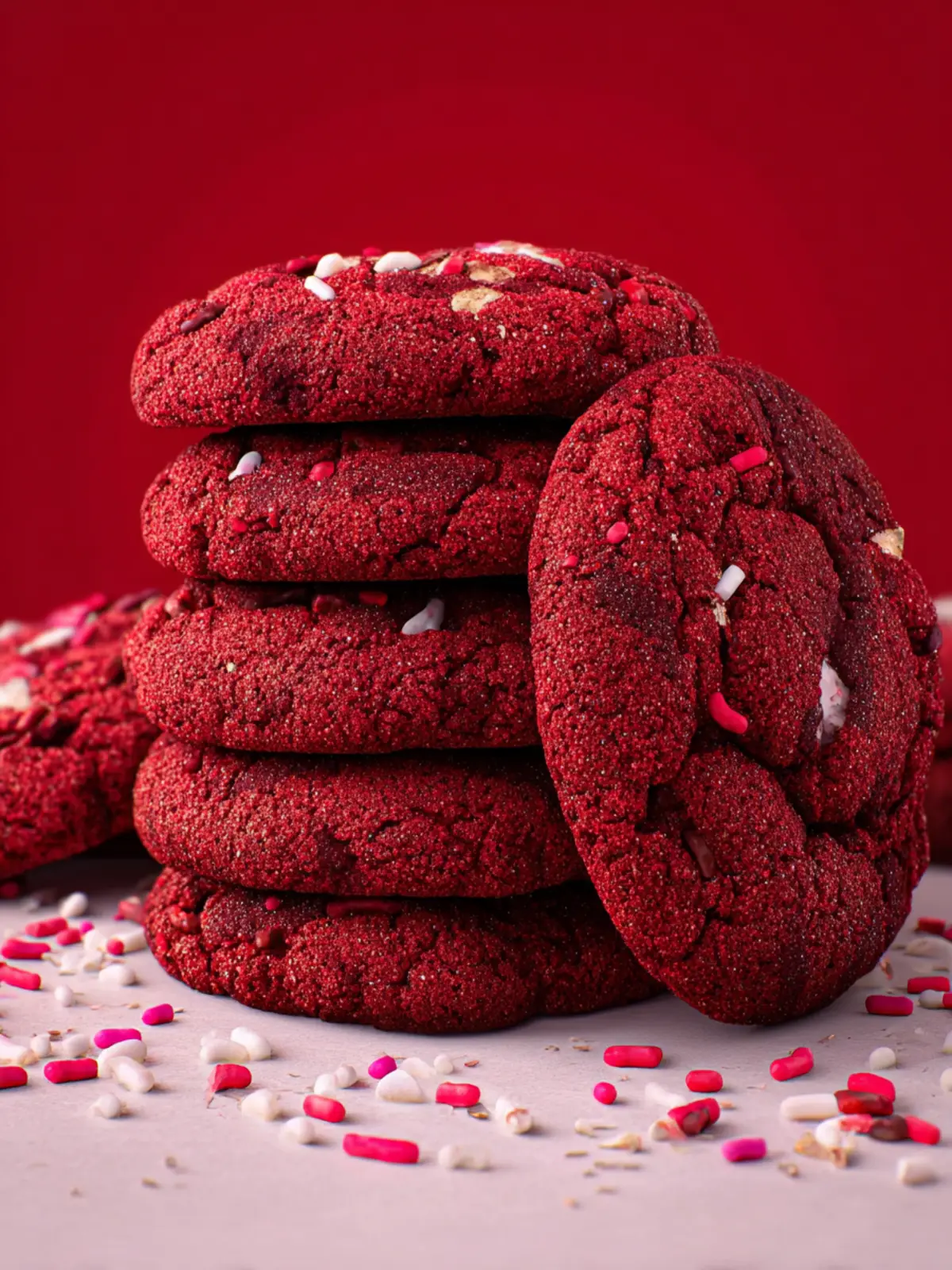 Red Velvet Cookies First Image