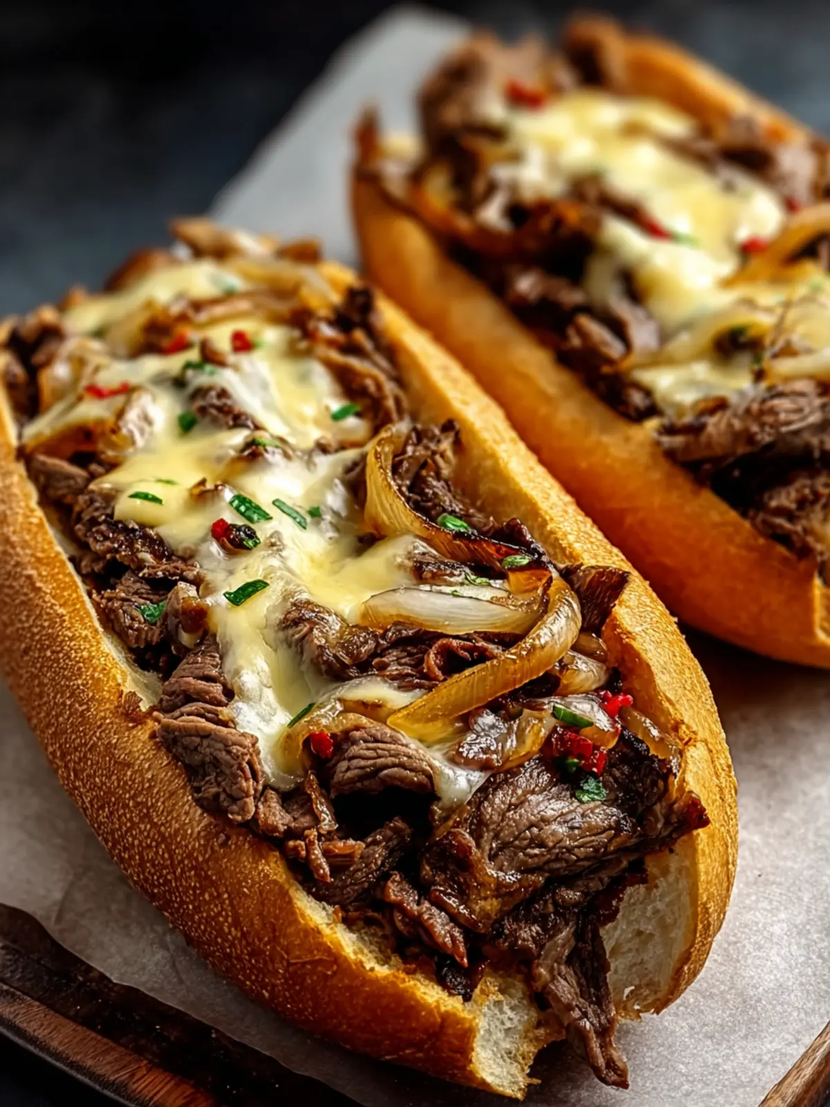 Smoked Beef Cheesesteak First Image