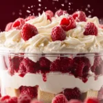 White Chocolate Raspberry Trifle First Image