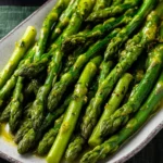 Barely Cooked Asparagus with Lemon Mustard Vinaigrette First Image